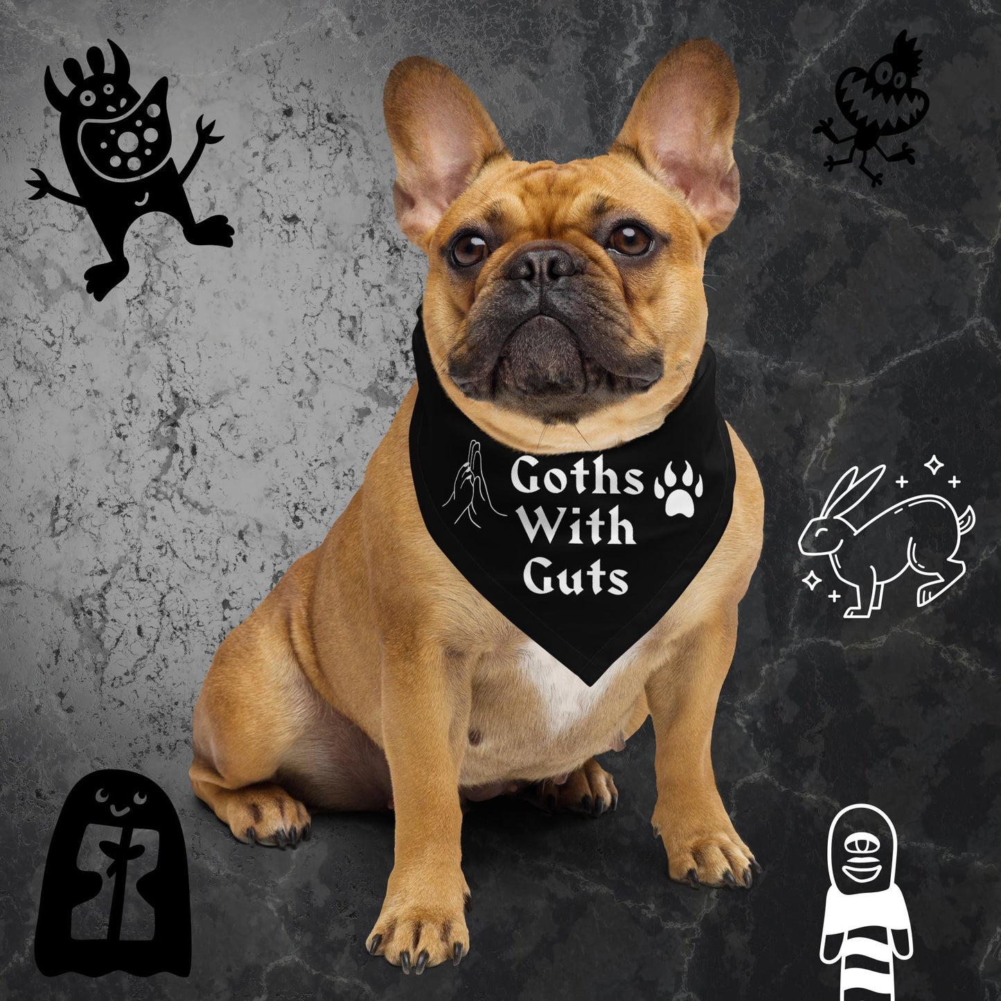 Goths With Guts Pet-Bandana