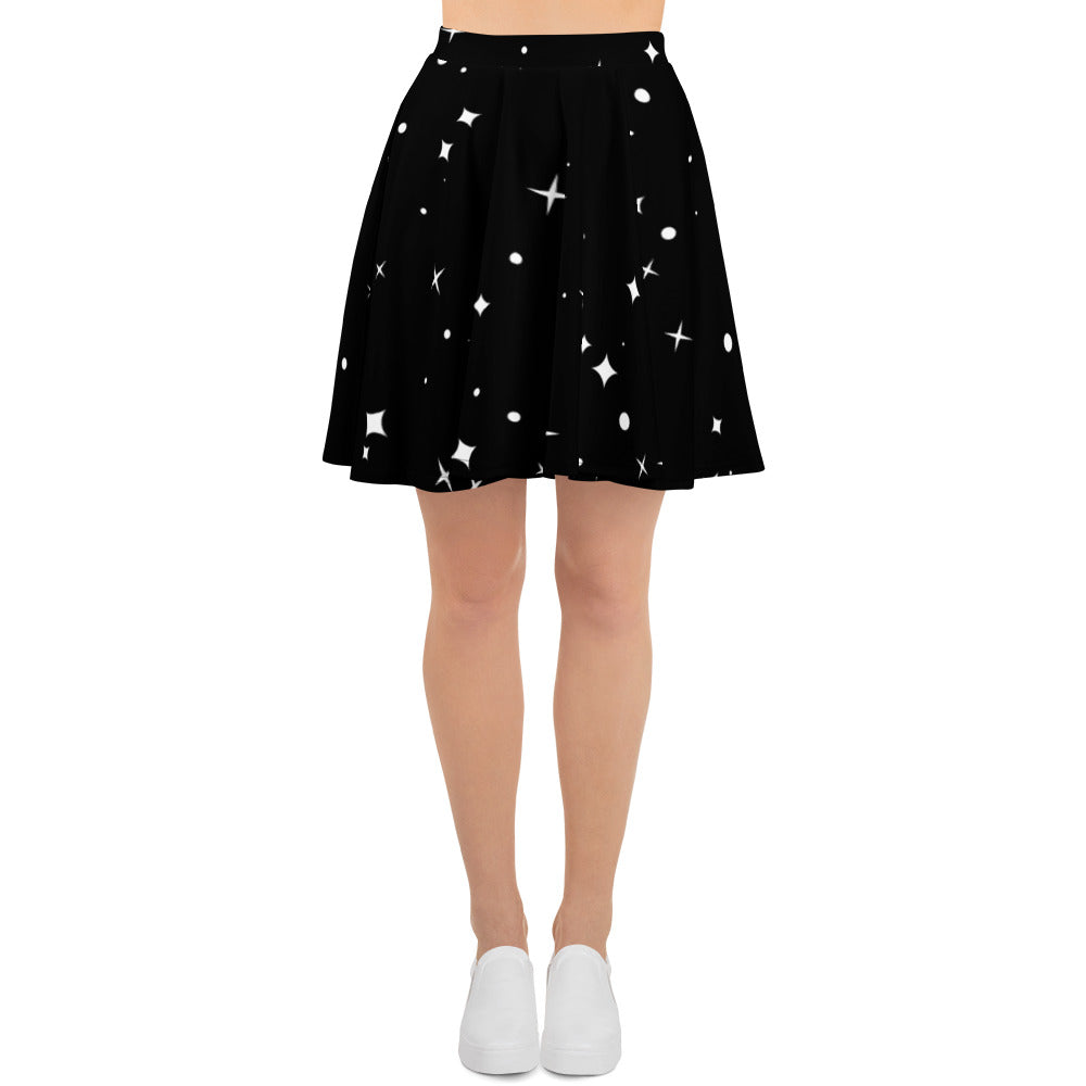 Galaxy Stars Skater Skirt