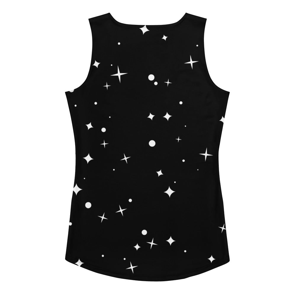 Galaxy Stars (form-fitting) Tank-Top