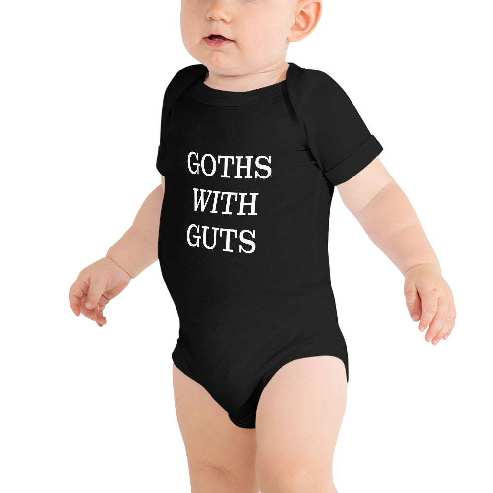 Goths With Guts Baby Onesie