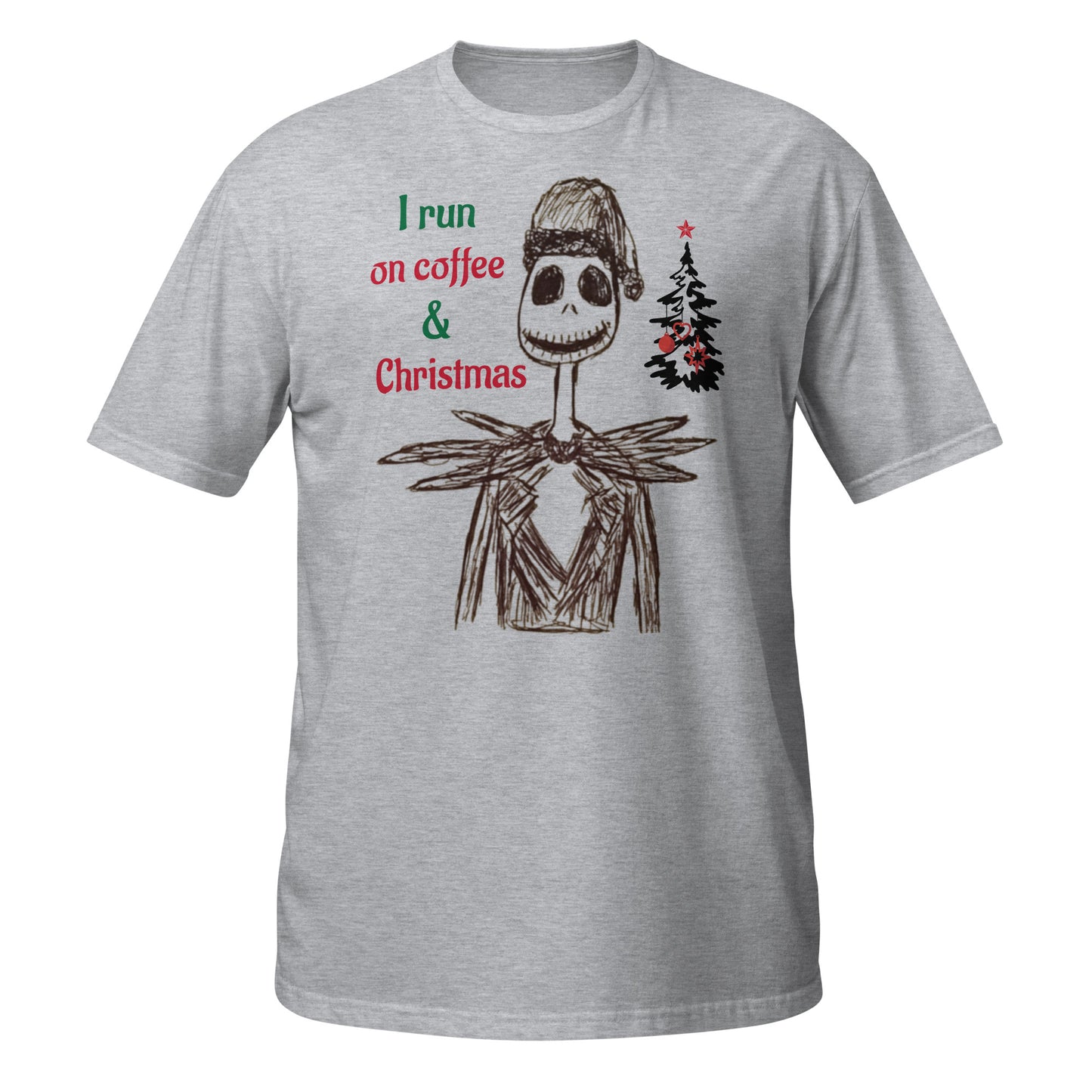 Jack Skelly "I run on coffee & Christmas" T-Shirt