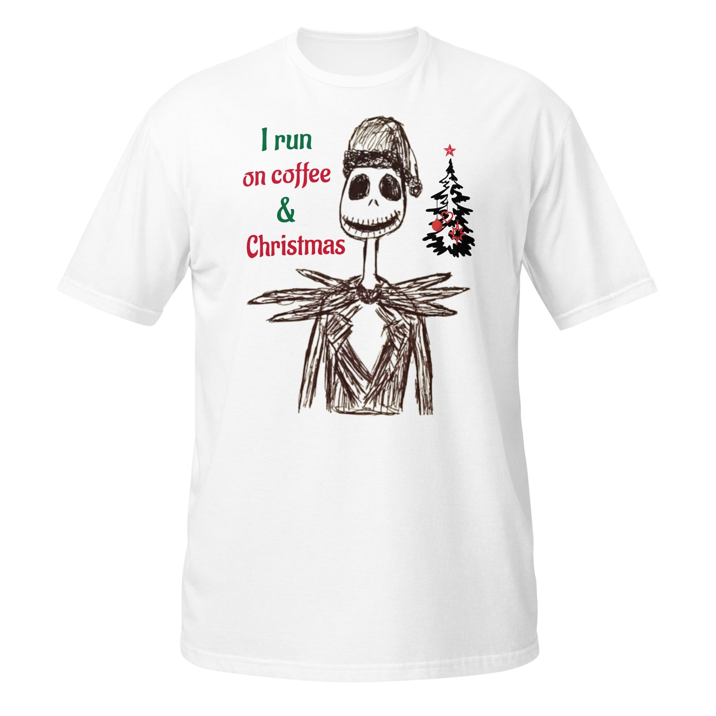 Jack Skelly "I run on coffee & Christmas" T-Shirt